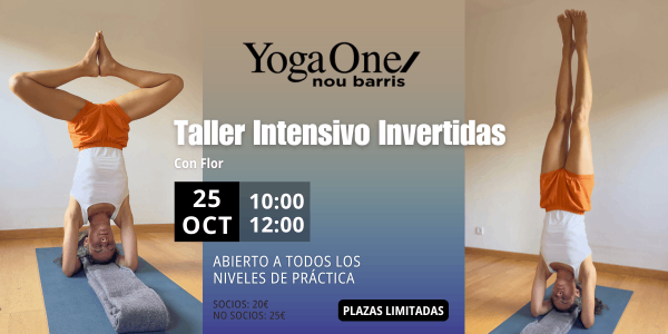 TALLER INTENSIVO DE INVERTIDAS | YogaOne